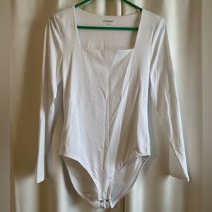 Old Navy Classic White Bodysuit